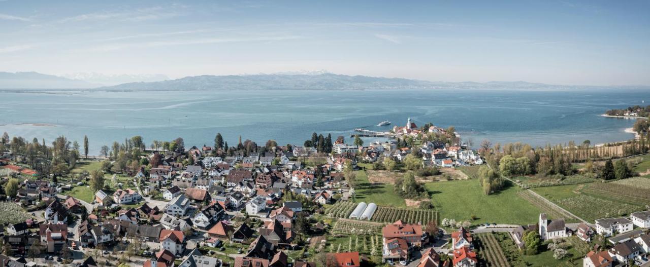 Ferienwohnung Seeblick Mit Blick Auf Die Alpen Wasserburg Eksteriør bilde